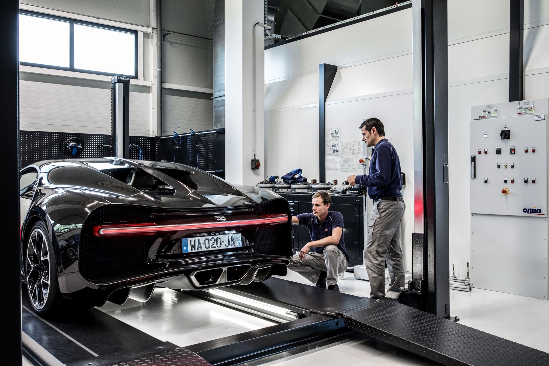 “Connected Car” à la Bugatti