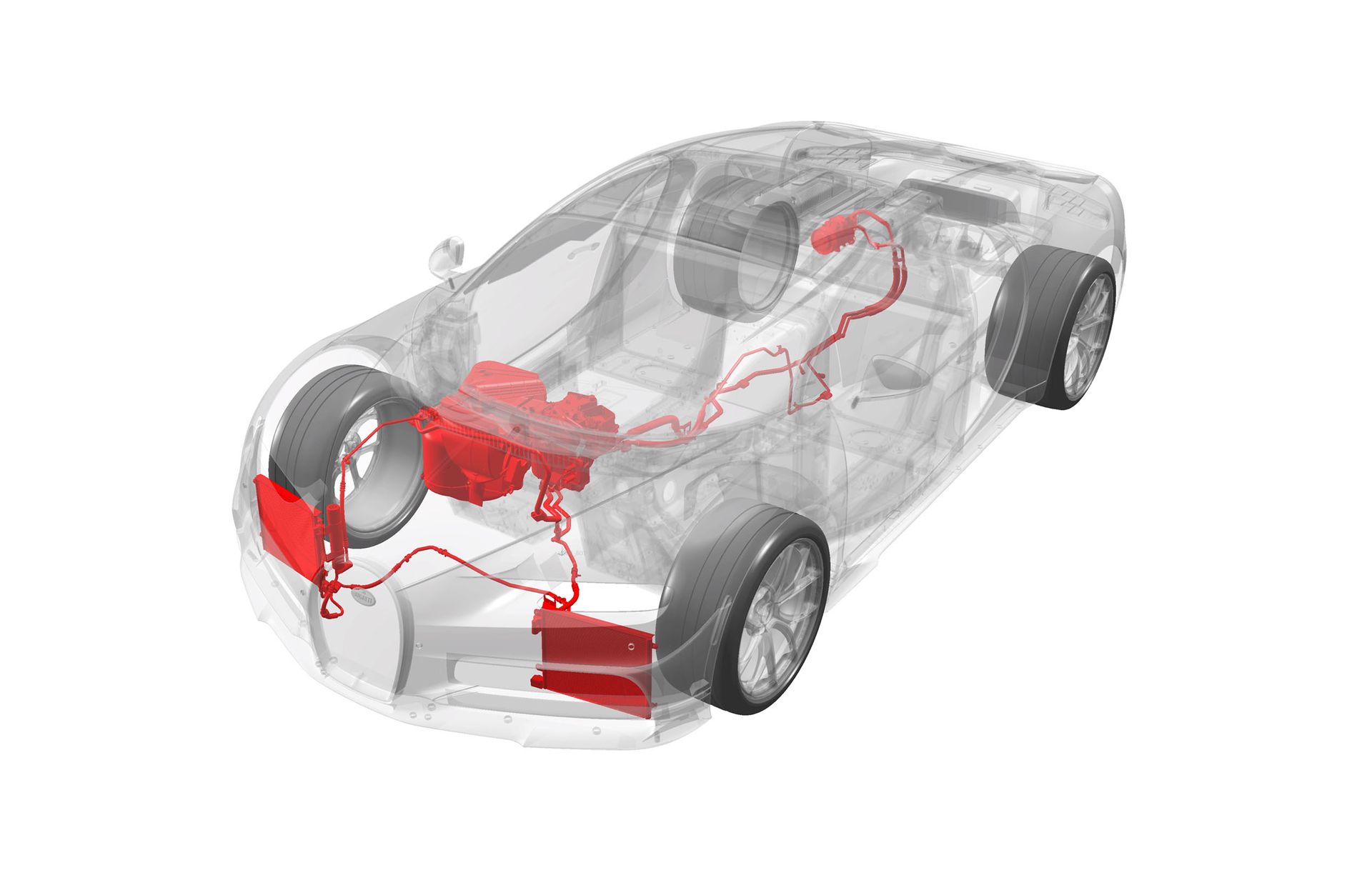 Bugatti development – perfect temperature control at 400 km/h