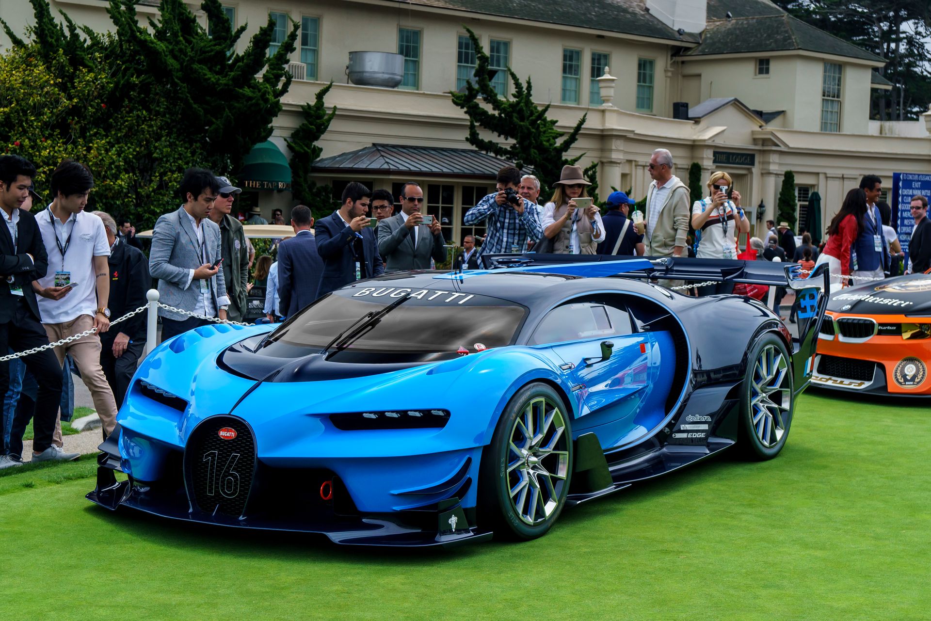Première américaine de la Bugatti Vision Gran Turismo