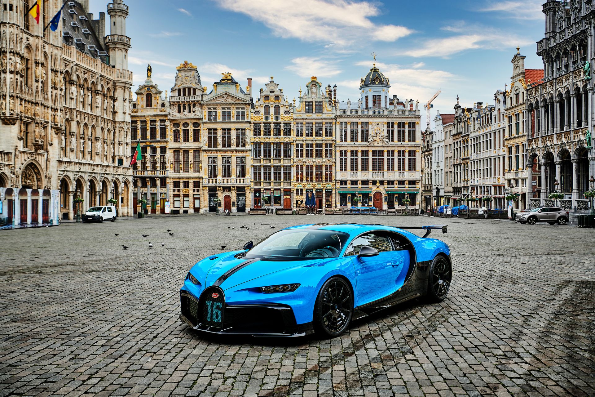 Der Chiron Pur Sport in der Hauptstadt Europas