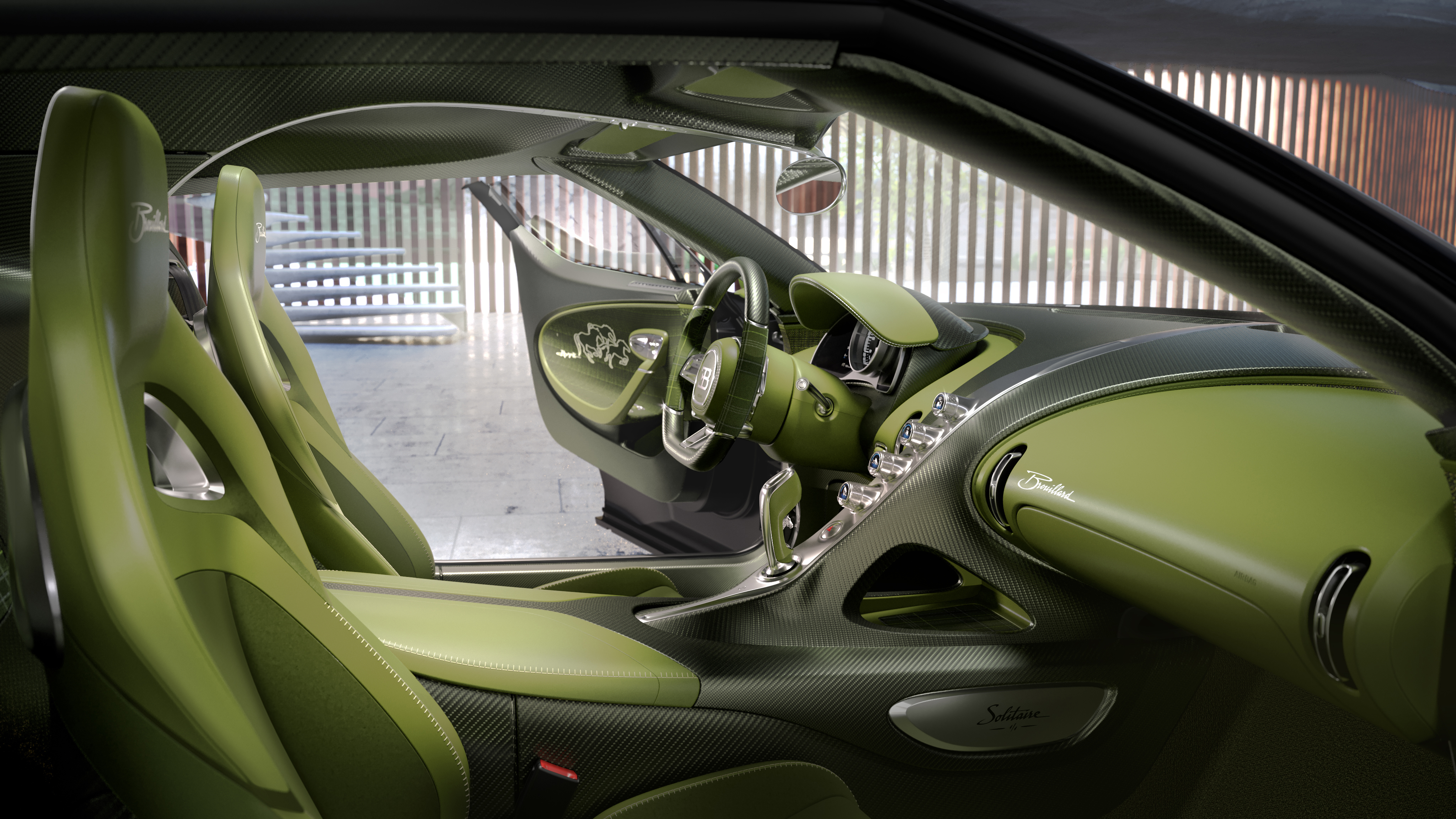 Bugatti Brouillard: un coupé artesanal con legado histórico, motor W16 y diseño inspirado en la elegancia y velocidad del caballo de Ettore Bugatti.