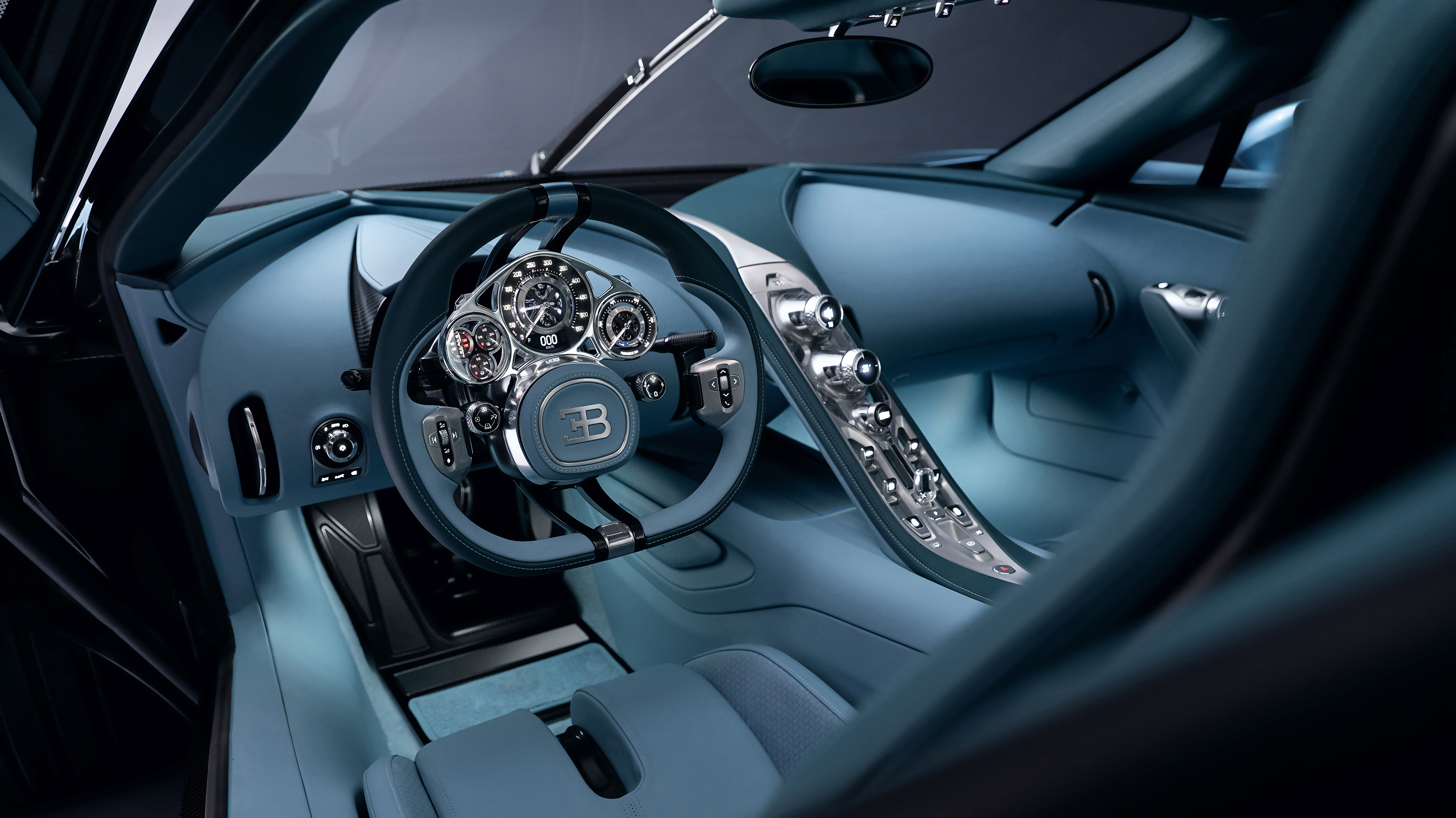 À la découverte de l’intérieur de la Bugatti Tourbillon