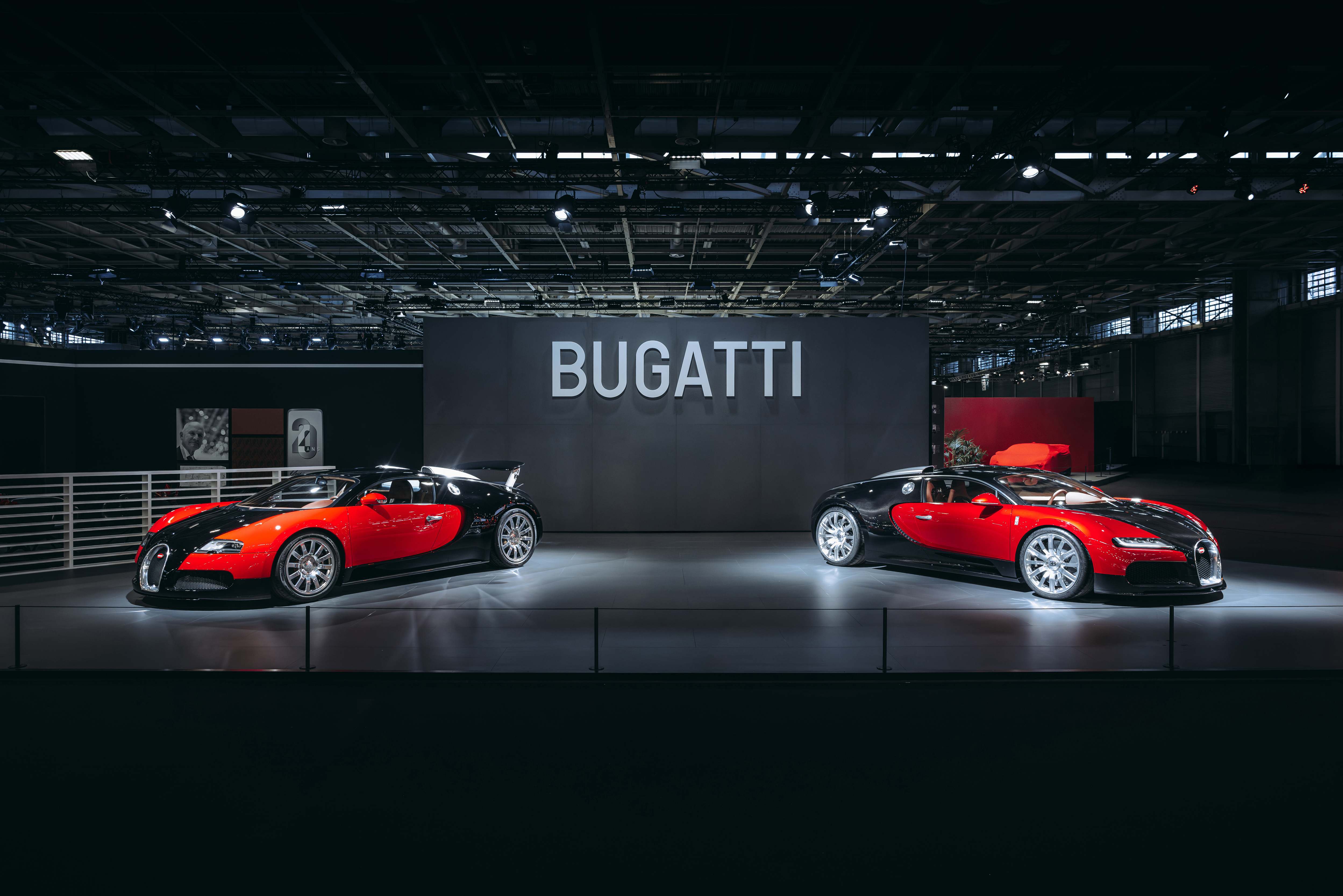 Bugatti unveils the F.K.P. Hommage at the Ultimate Supercar Garage, celebrating 20 years of the Veyron