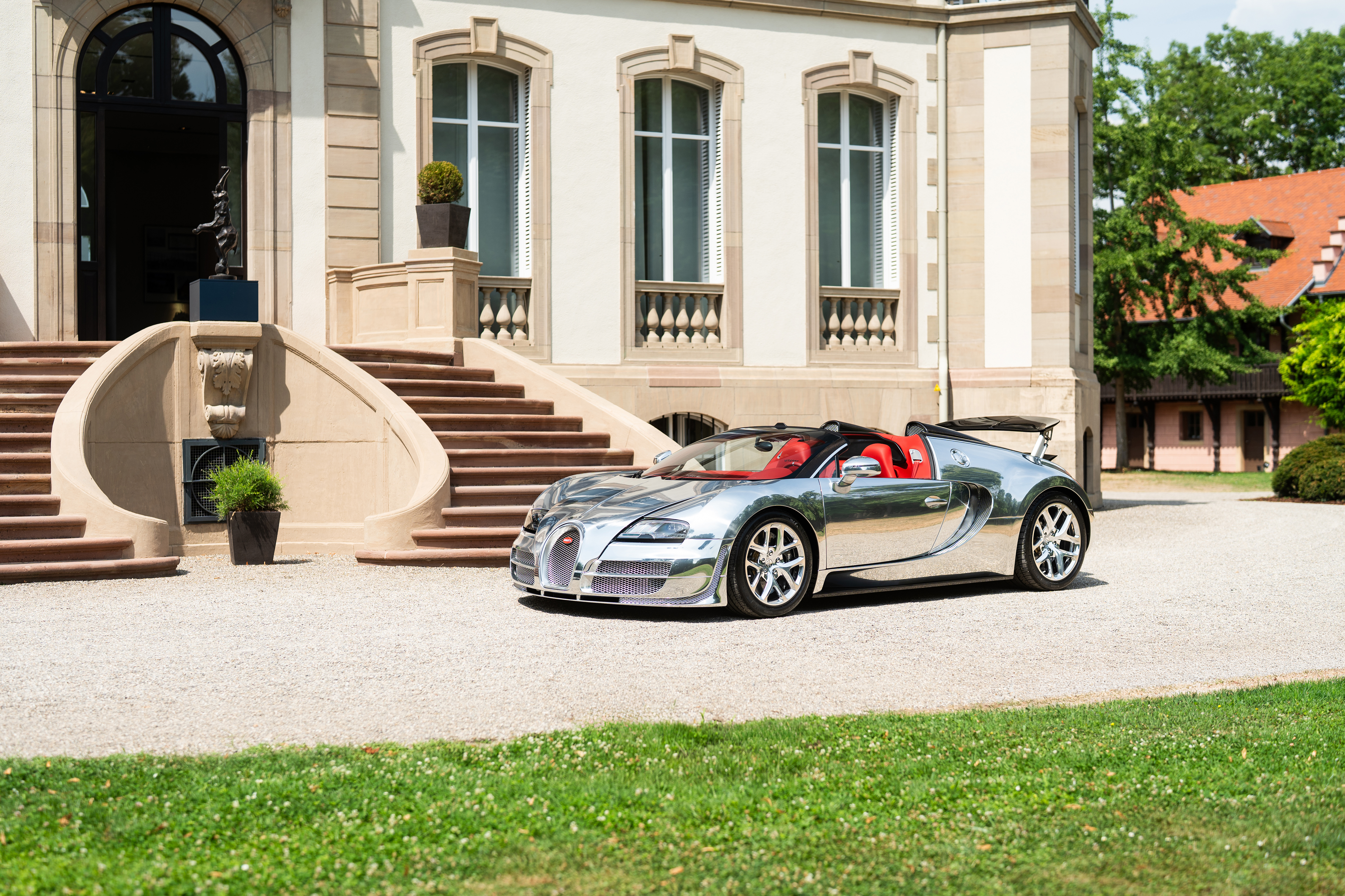 Back where its story began, the BUGATTI VEYRON Grand Sport Vitesse has been restored to the original vision that guided its creation at the Molsheim Atelier.
