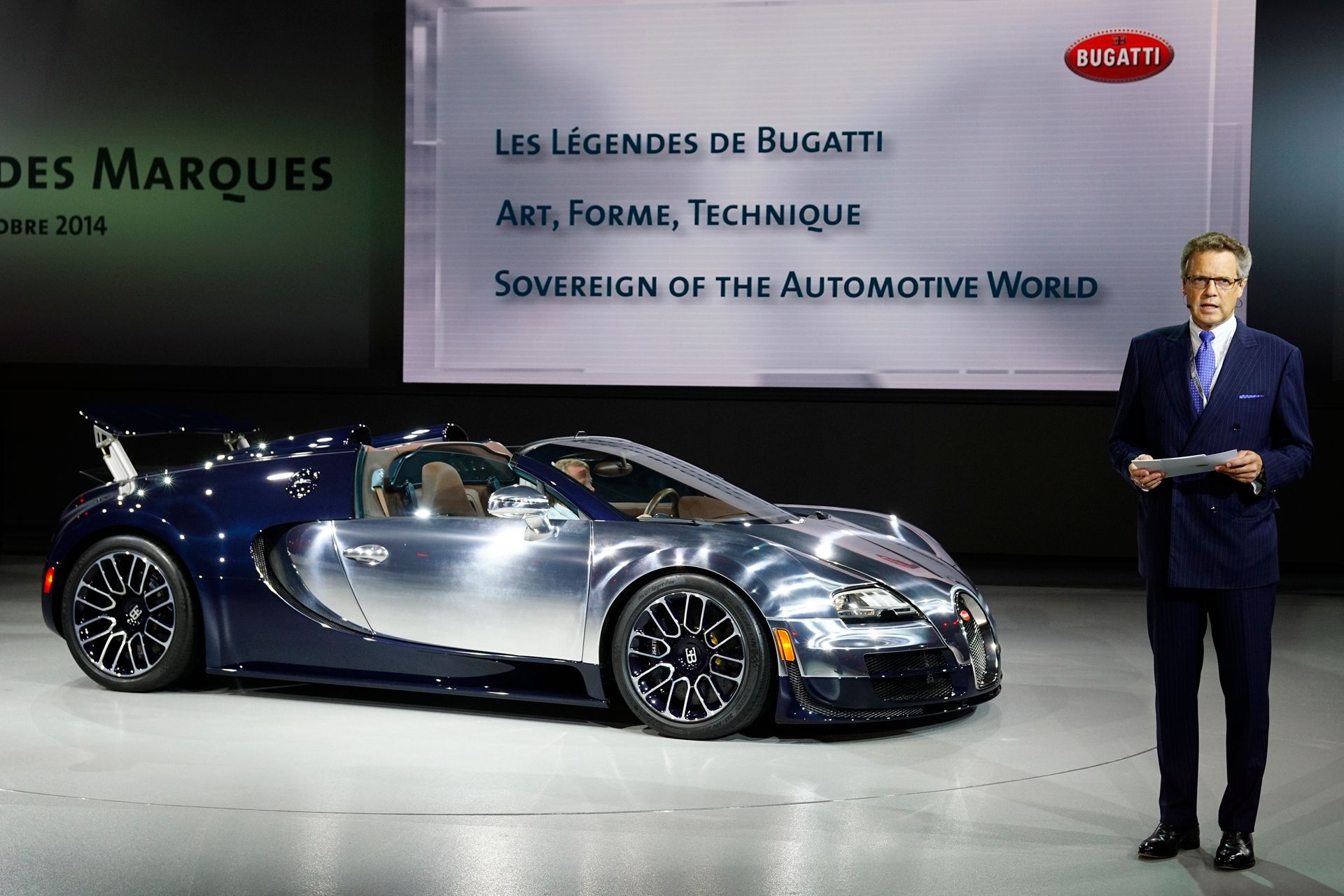Mondial de l'Automobile Paris: Bugatti presents final Legends