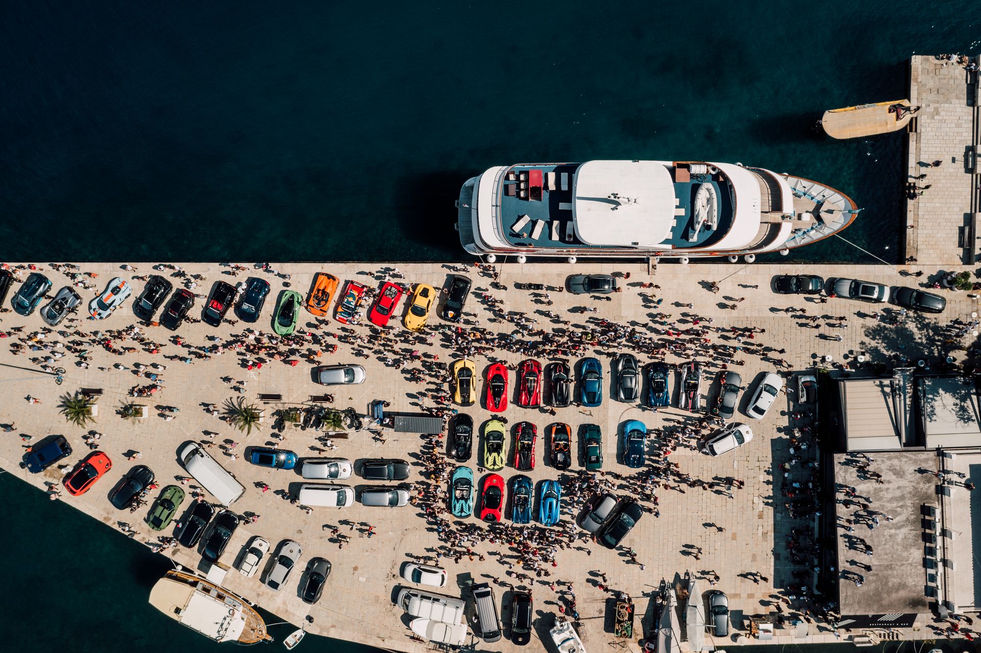 Bugatti lors du week-end Supercar Owners Circle en Croatie