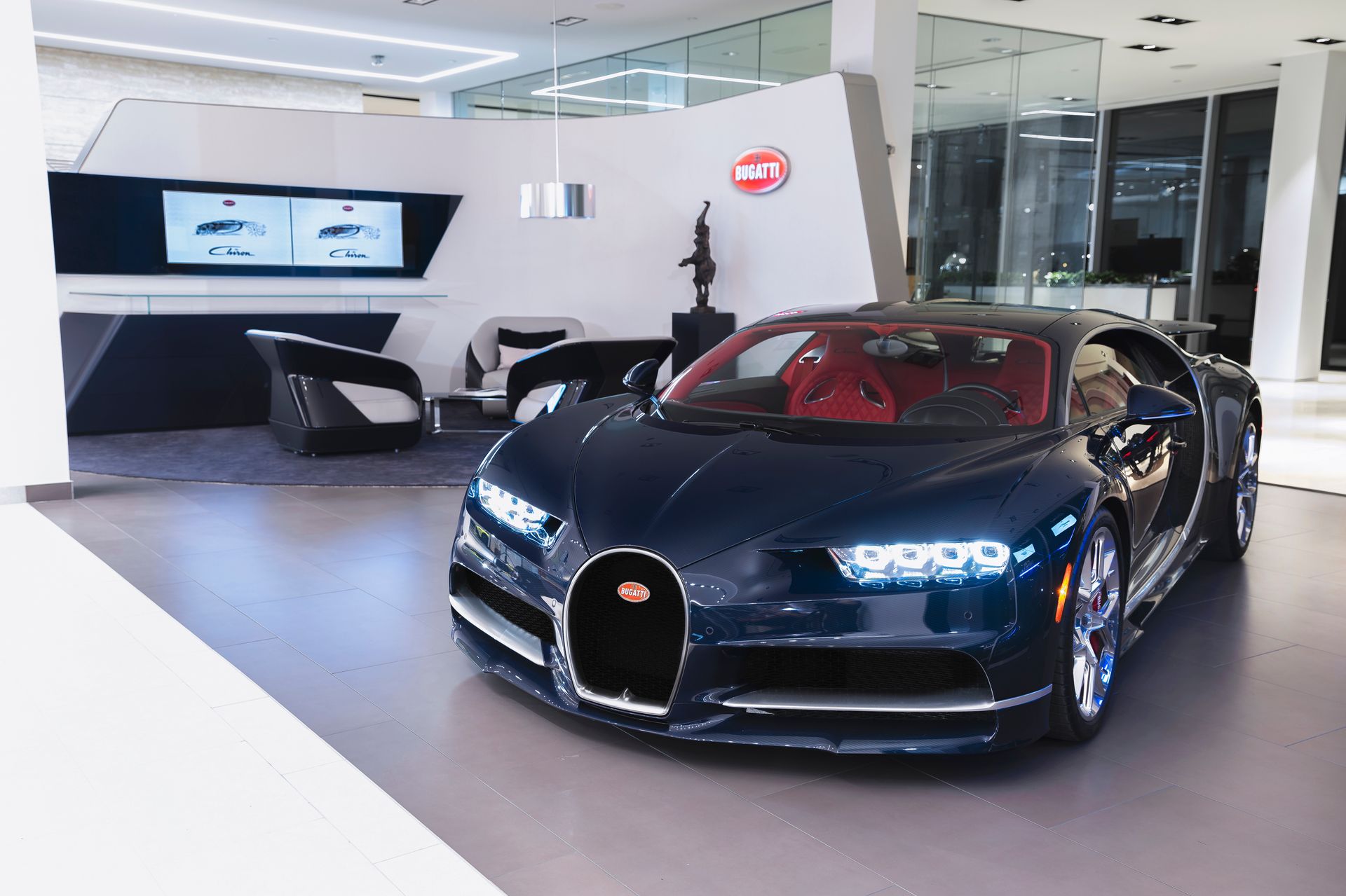 Bugatti opens Toronto showroom with new brand design