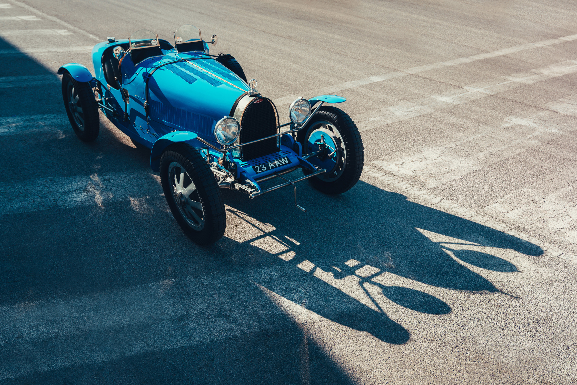 ODEON 170 Bugatti Type 35 Bleu – Résine 1/43 Neuve (Prévente, Sans Roue)