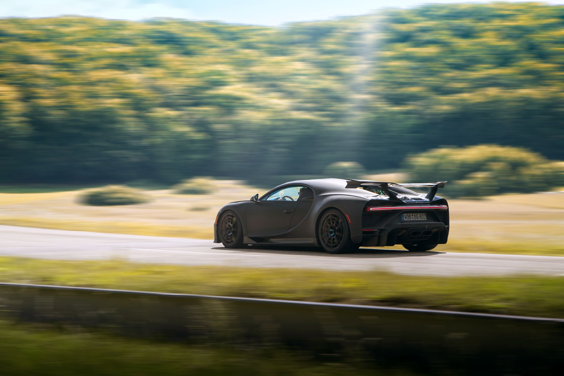 Chiron Pur Sport – final handling tests on the Nordschleife