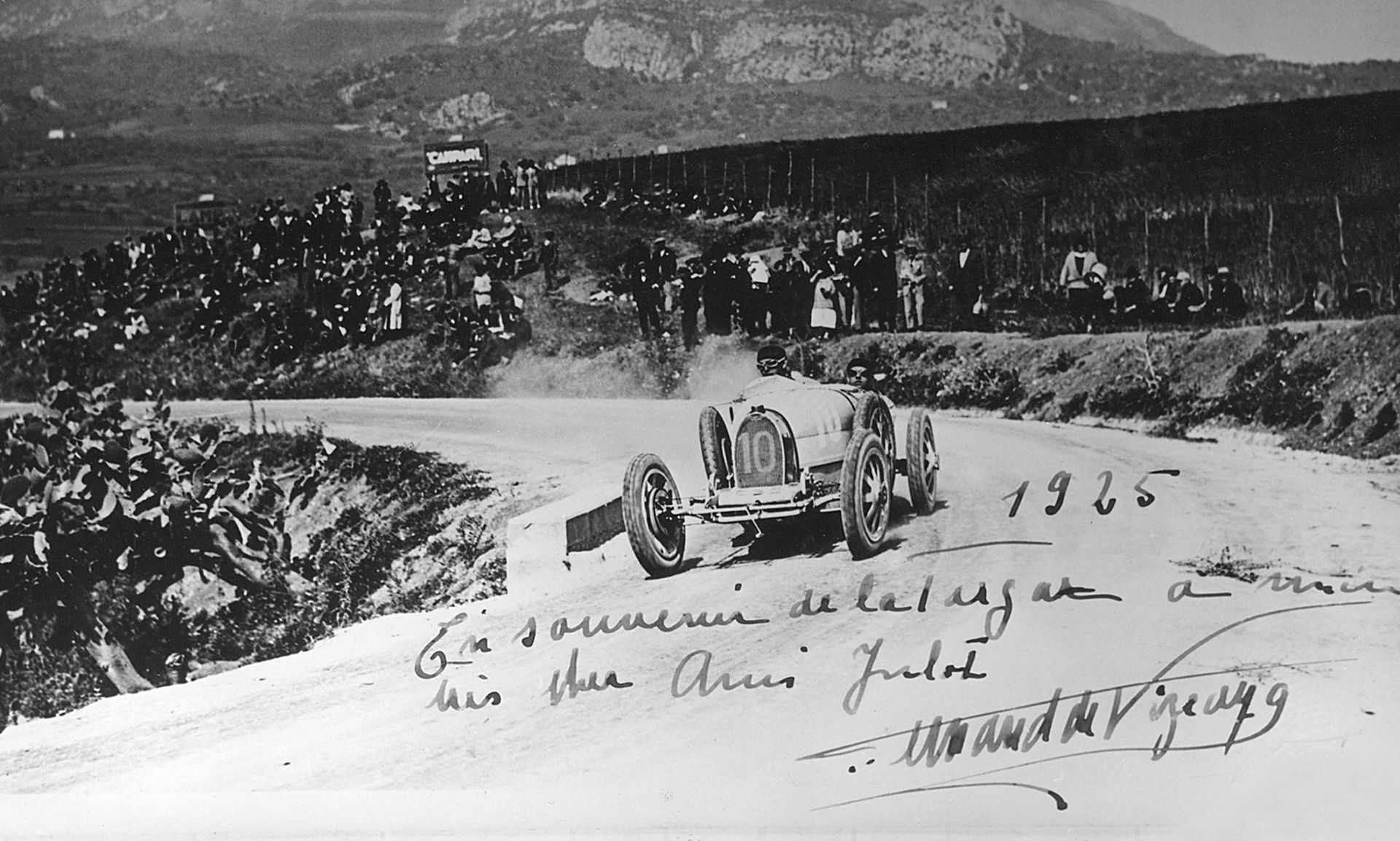 90th anniversary of the Targa Florio victory: Bugatti wins fifth consecutive title