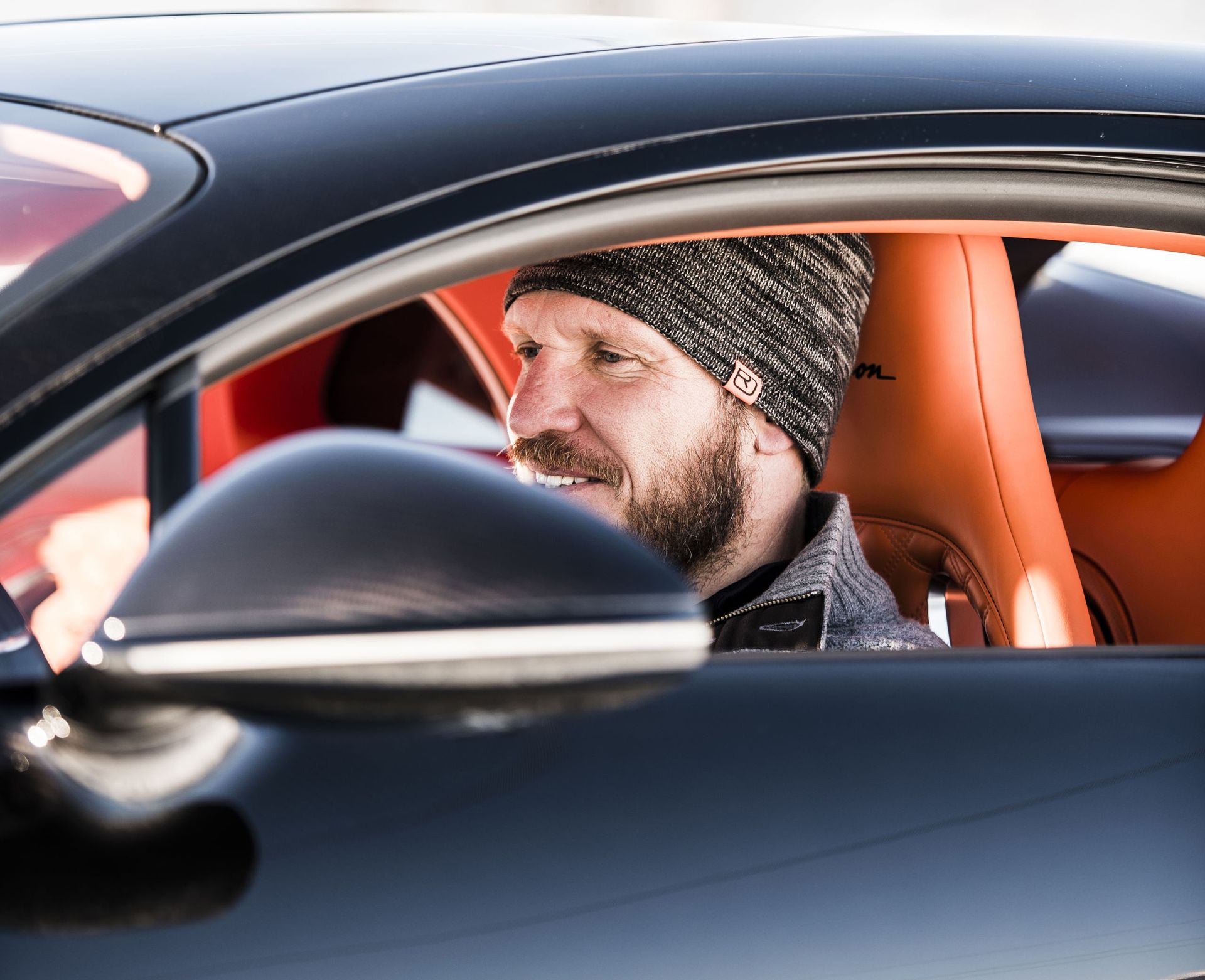 Austrian Alpine Ski Legend Meets French Hyper Sports Car