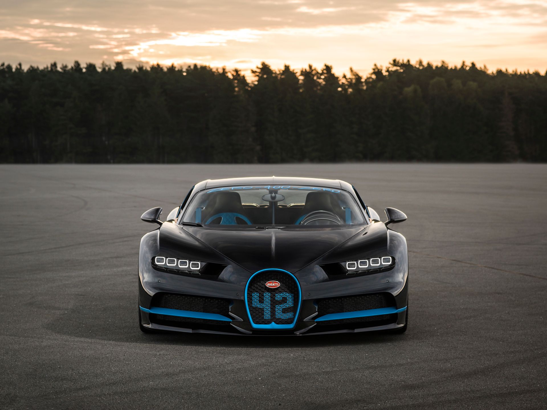 0-400-0 km/h en 42 secondes : Nouveau record du monde établi par la Bugatti Chiron
