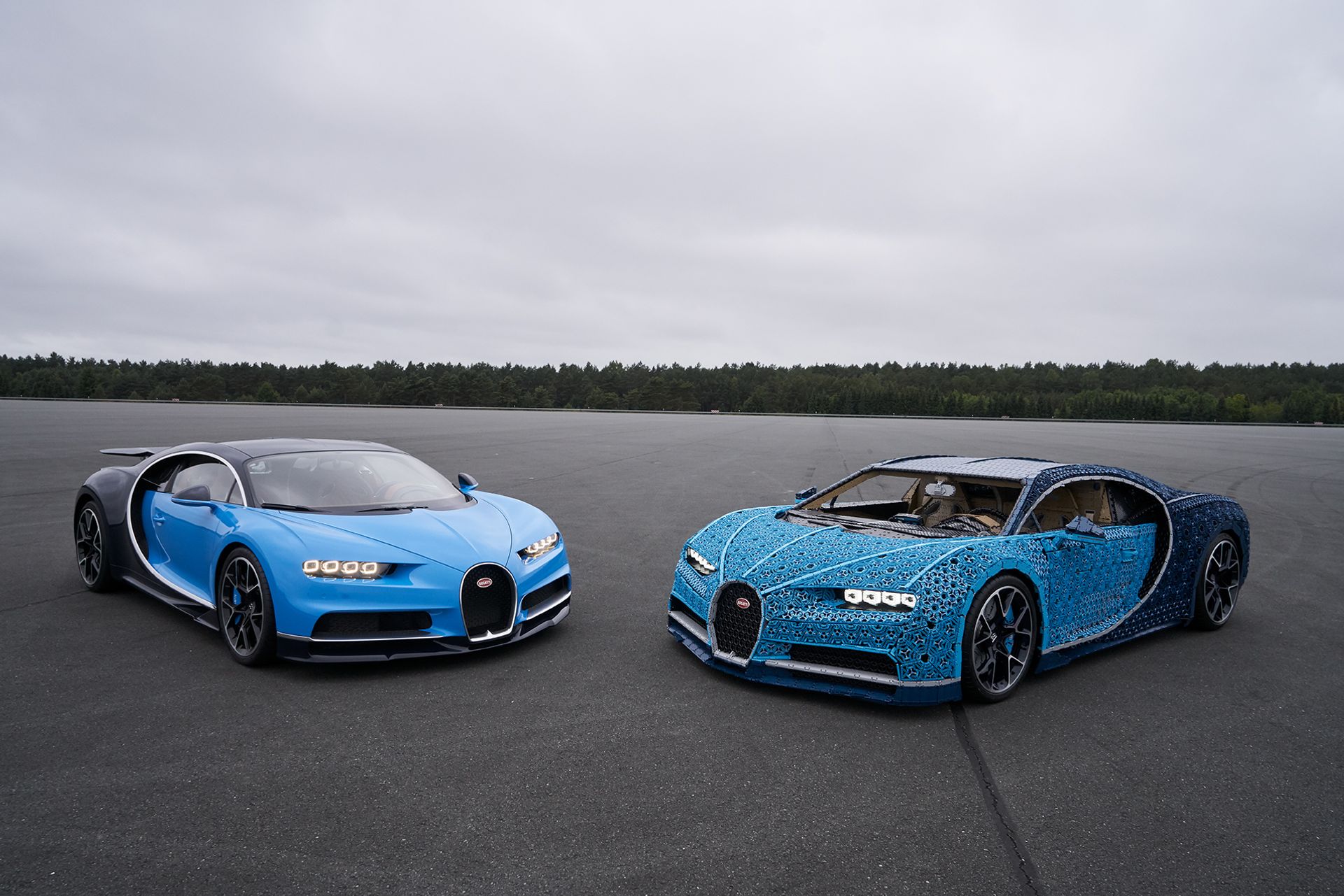 Der erste fahrbare LEGO® Technic Bugatti Chiron in Originalgröße – eine Pionierleistung in Sachen Technik und Design